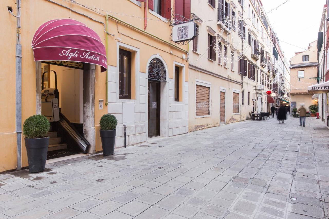 Hotel Agli Artisti Venedig Exterior foto